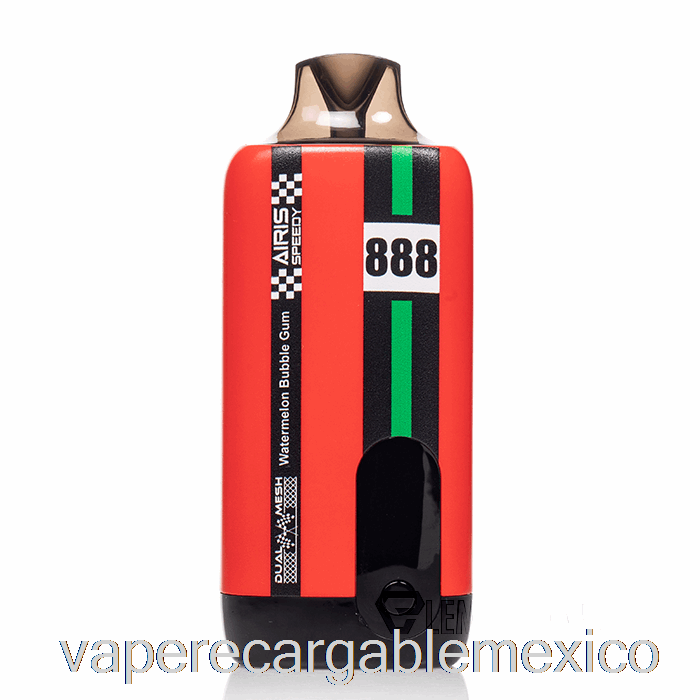 Vape Recargable Airis Speedy 15k Chicle De Sandía Desechable